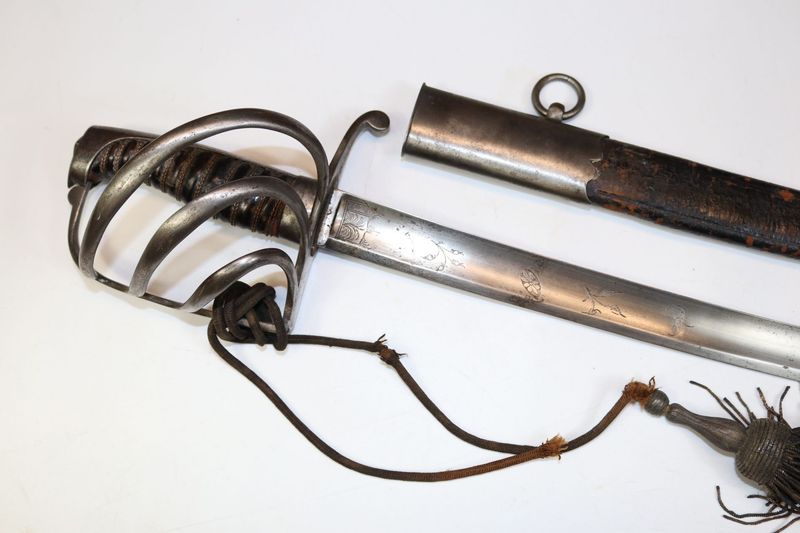 Unusual Napoleonic Officer's Sabre