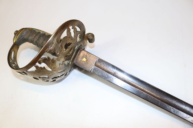 Scarce Bengal Engineers Officer's Sword
