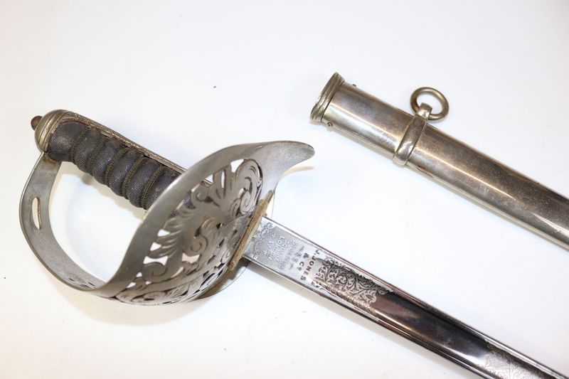 Scarce George V Royal Marines Officer's Sword