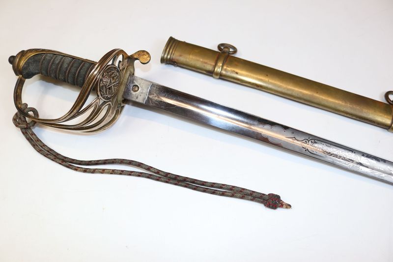 Scarce late-Victorian General Staff Officer's Sword by Thurkle
