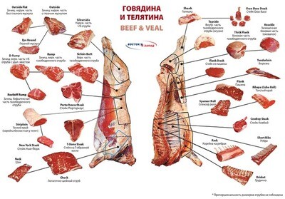 Говядина и телятина