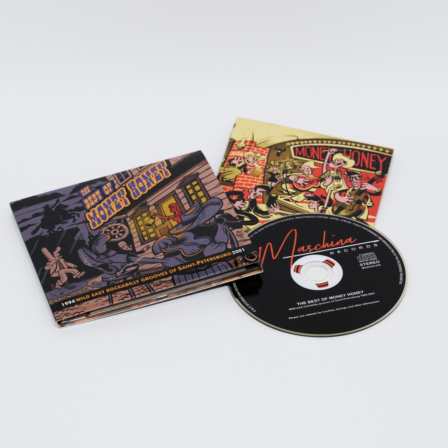 CD: V/A — «The Best of MONEY HONEY 1994–2001» (2019) [Limited Edition]