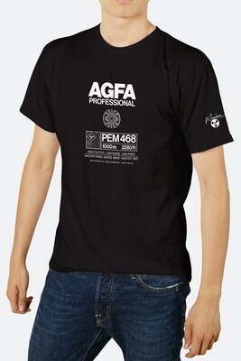 Футболка: «Agfa. Master Tape», черная