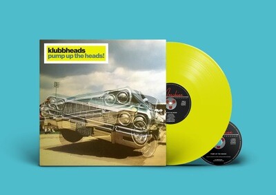 LP+CD: Klubbheads — «Pump Up The Heads» (2020) [Limited Acid Yellow Vinyl]