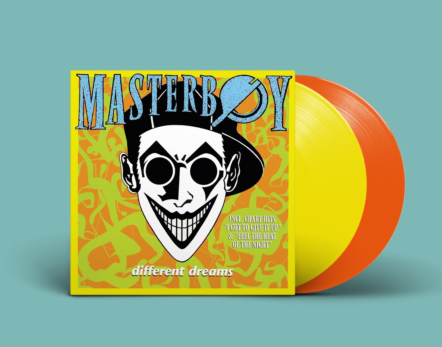 LP: MASTERBOY — «Different Dreams» (1994/2021) [2LP Orange / Yellow Edition]