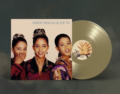 LP: Midi, Maxi and Efti — «Midi, Maxi and Efti» (1991/2021) [Limited Gold Vinyl]