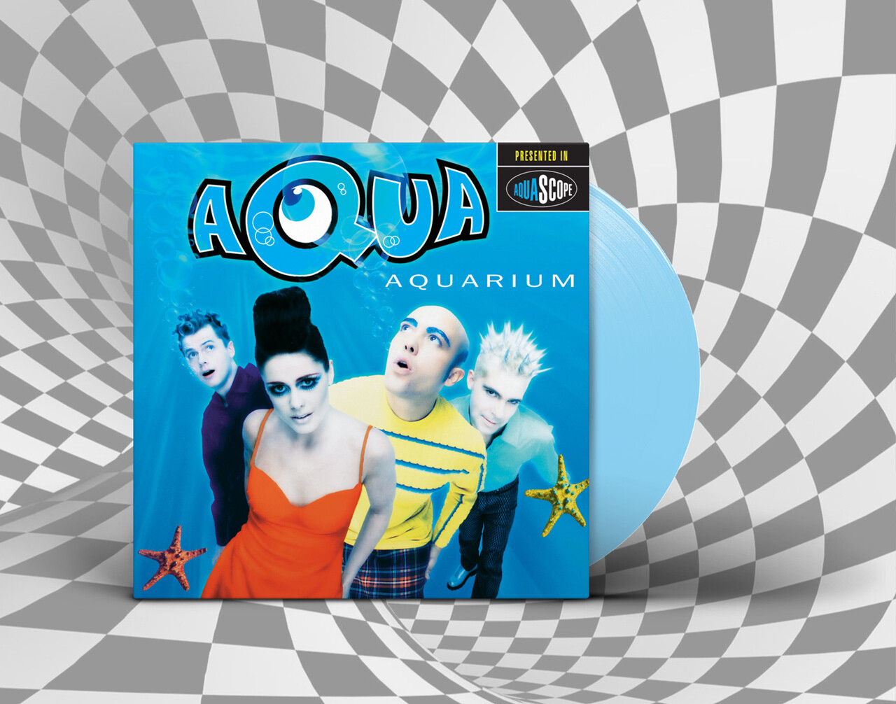 LP: Aqua — «Aquarium» (1997/2021) [Baby Blue Vinyl]