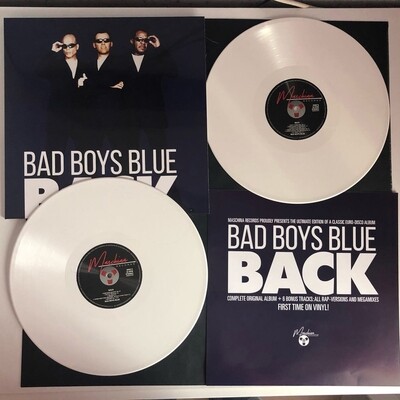 LP: Bad Boys Blue — «Back» (1998/2021) [2LP Limited White Vinyl]