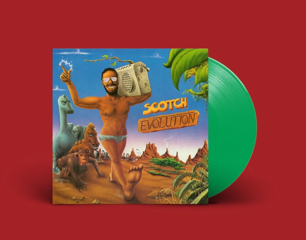LP: Scotch — «Evolution» (1986/2021) [Green  Vinyl]