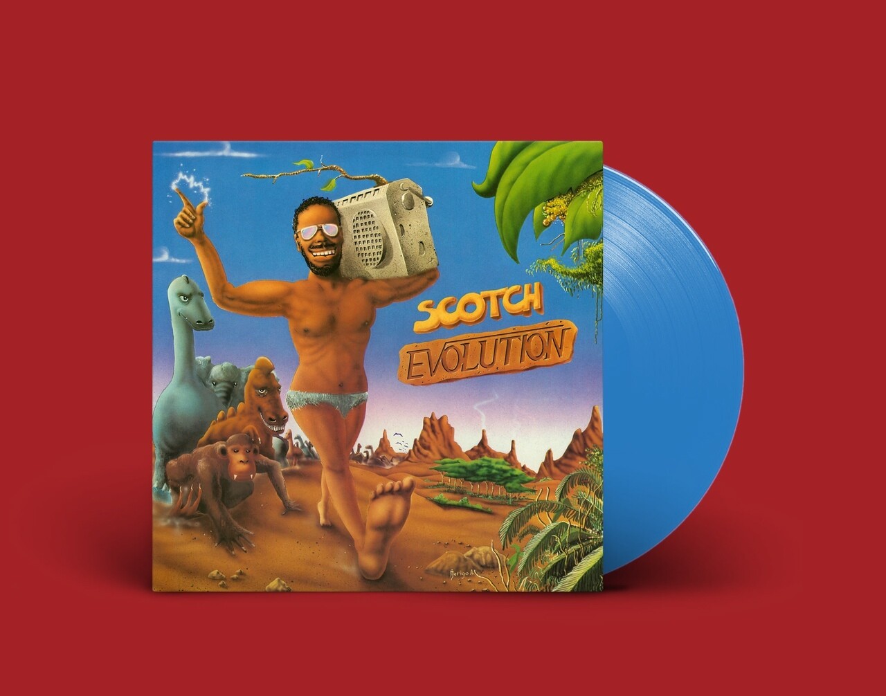 LP: Scotch — «Evolution» (1986/2021) [Blue Vinyl]