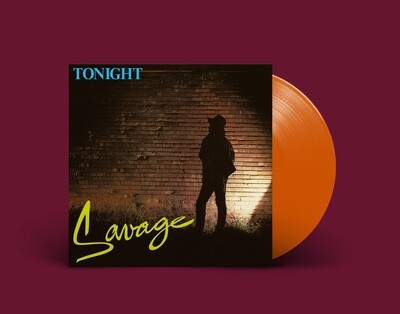 LP: Savage — «Tonight» (1983/2021) [Orange Vinyl]