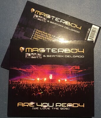 CD: Masterboy & Beatrix Delgado – Are You Ready (We Love The 90s)