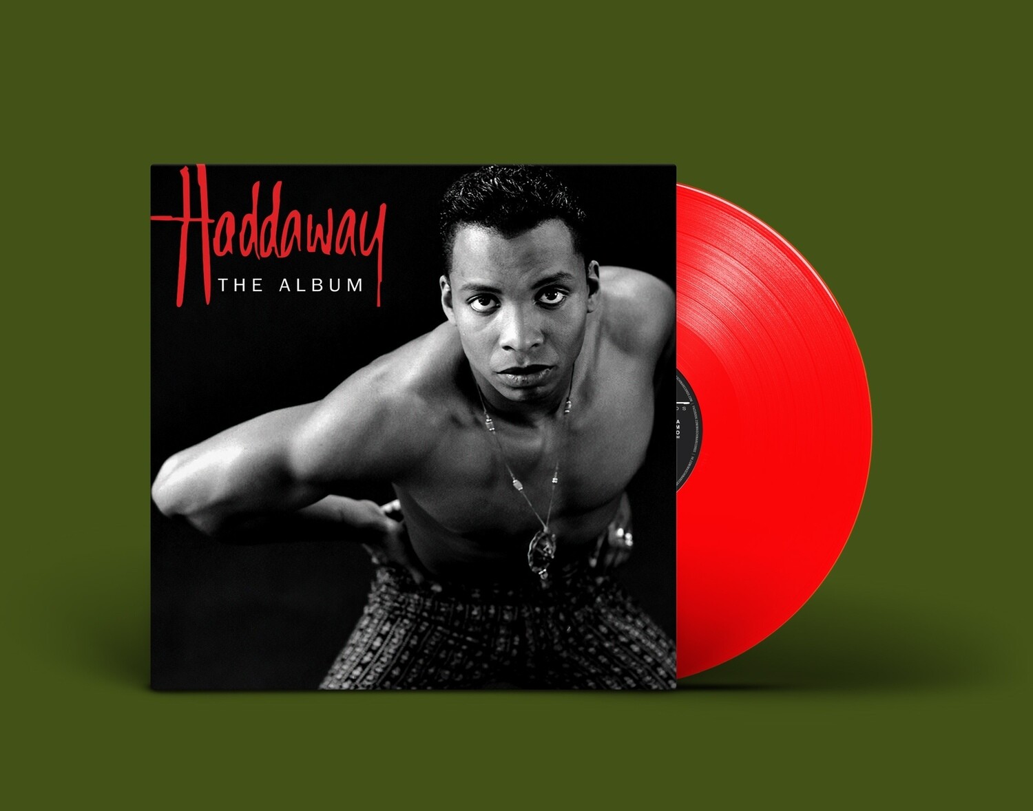 LP: Haddaway — «The Album» (1993/2022) [Limited Red Vinyl]