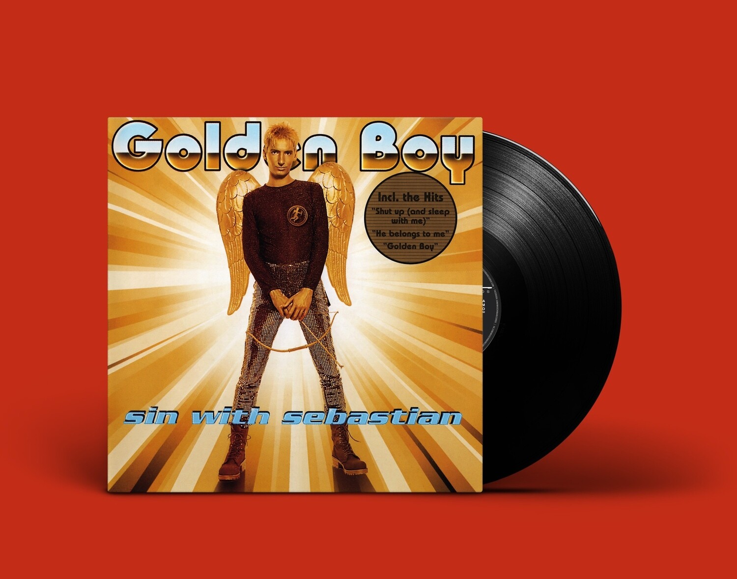 [PREORDER] LP: Sin With Sebastian — «Golden Boy» (1995/2022) [Black Vinyl]