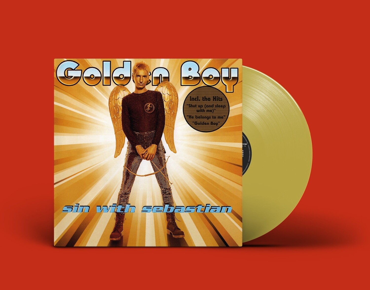 [PREORDER] LP: Sin With Sebastian — «Golden Boy» (1995/2022) [Gold Vinyl]