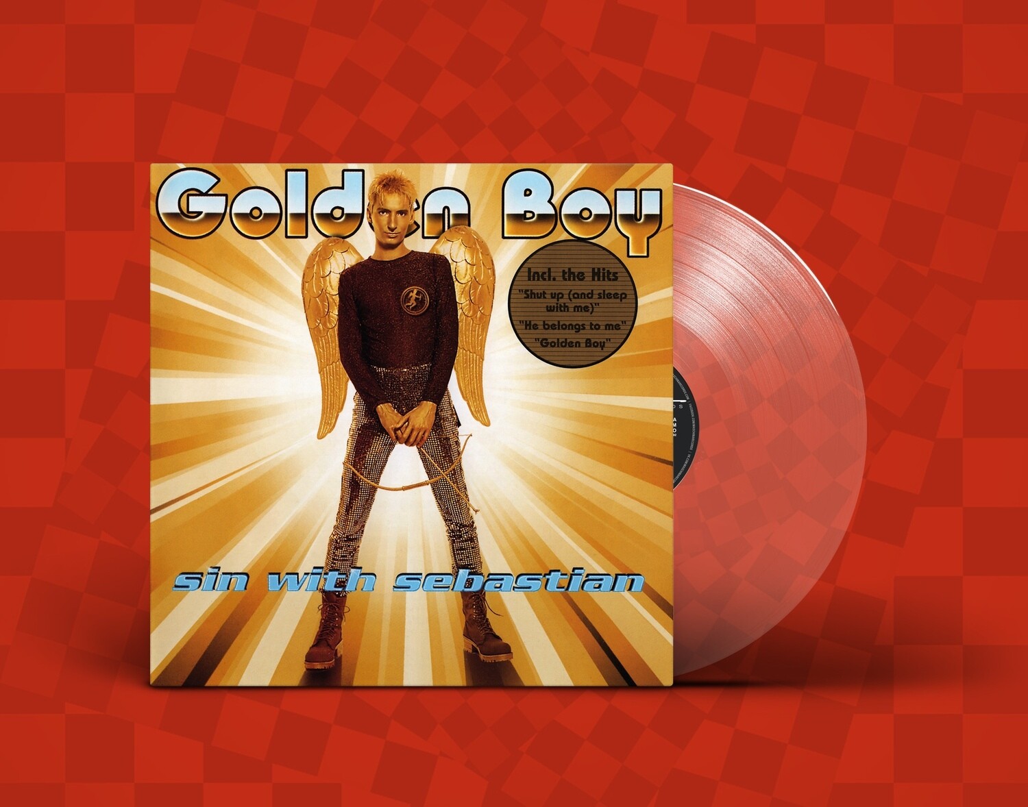[PREORDER] LP: Sin With Sebastian — «Golden Boy» (1995/2022) [Ultraclear Vinyl]