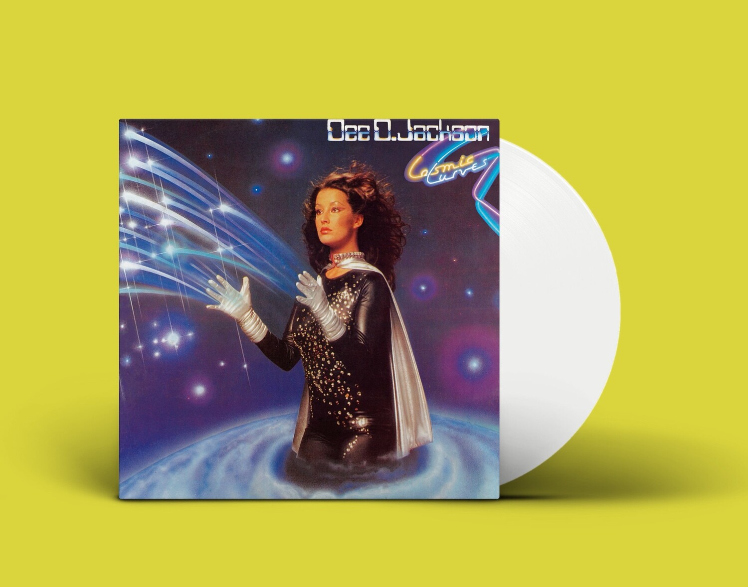 LP: Dee D. Jackson — «Cosmic Curves» (1978/2022) [White Vinyl]