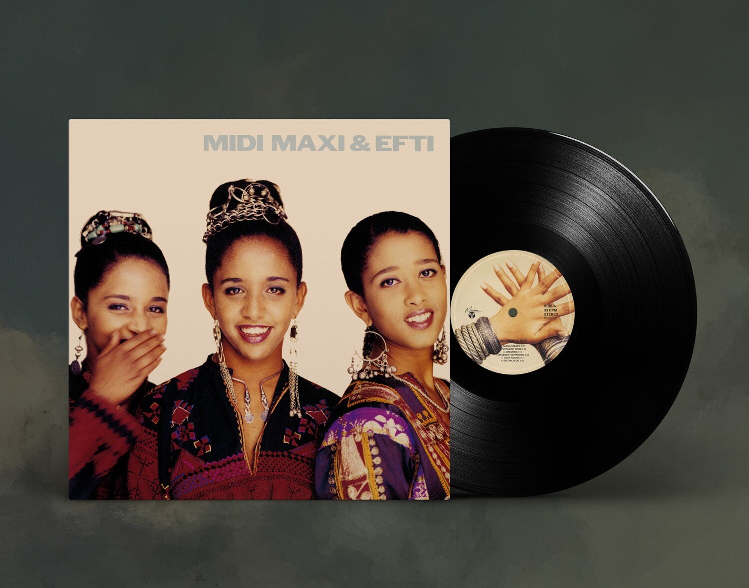 LP: Midi, Maxi and Efti — «Midi, Maxi and Efti» (1991/2021) [Black Vinyl]