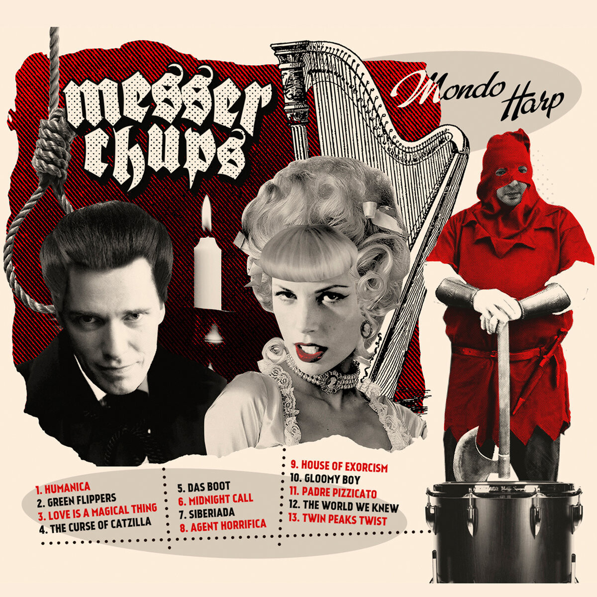 CD: Messer Chups — «Mondo Harp» (2019)