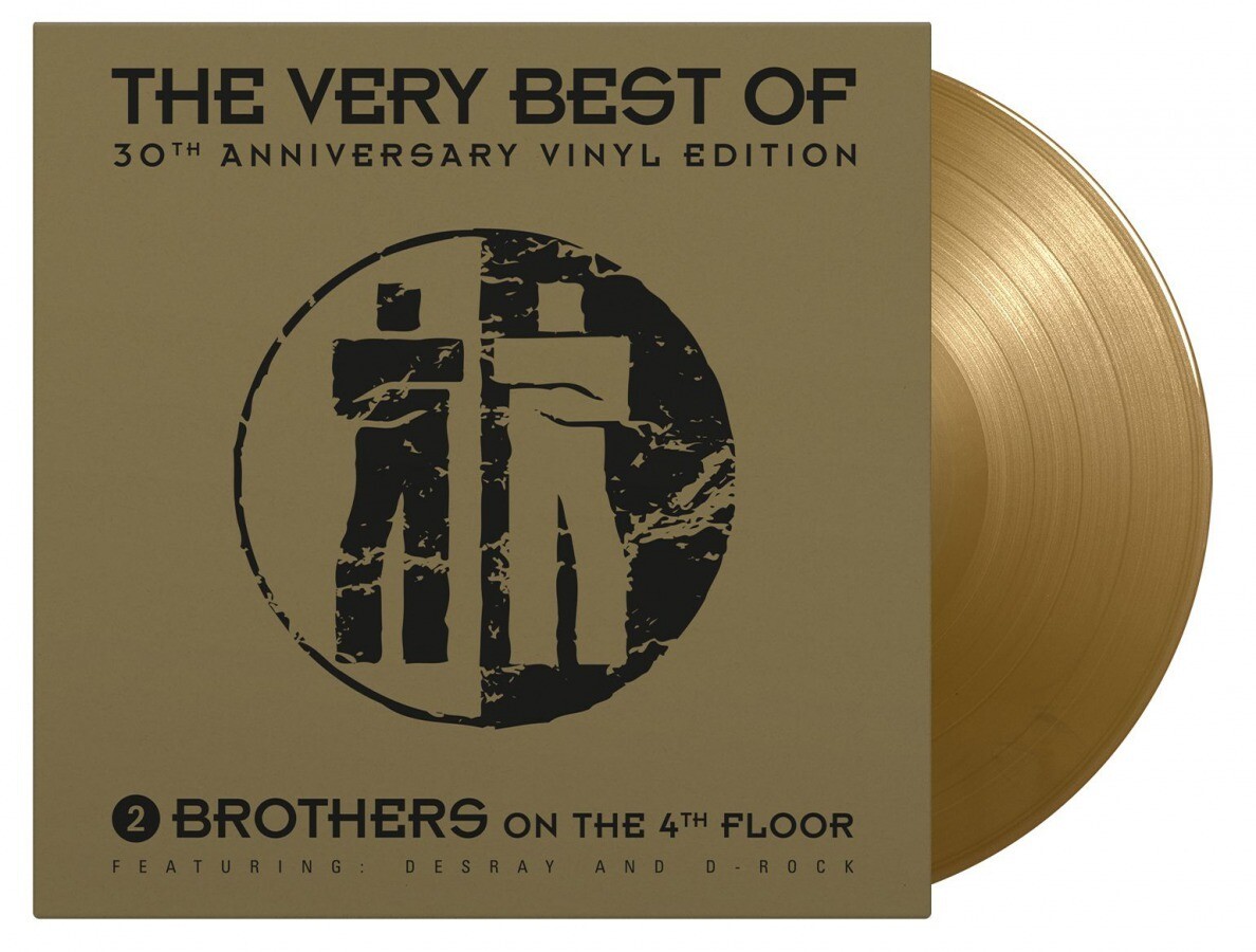 LP: 2 Brothers On The 4th Floor — «The Very Best Of 30th Anniversary Vinyl Edition» (2021) [2LP Gold Limited Vinyl] VG+