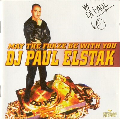 LP: DJ Paul Elstak — «May The Forze Be With You» (1995/2021) [Orange Vinyl]