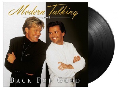 LP: Modern Talking — «Back For Good» (1998/2021) [2LP Marbled White & Black Limited Vinyl]