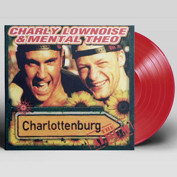 LP: Charly Lownoise & Mental Theo — «Charlottenburg» (1995/2022) [Red Vinyl] COVER VG+