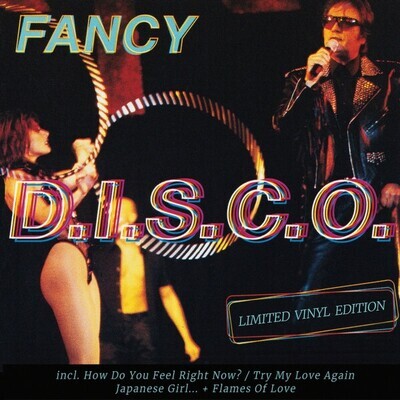 LP: Fancy — «D.I.S.C.O.» (1999/2019) [Black Vinyl]