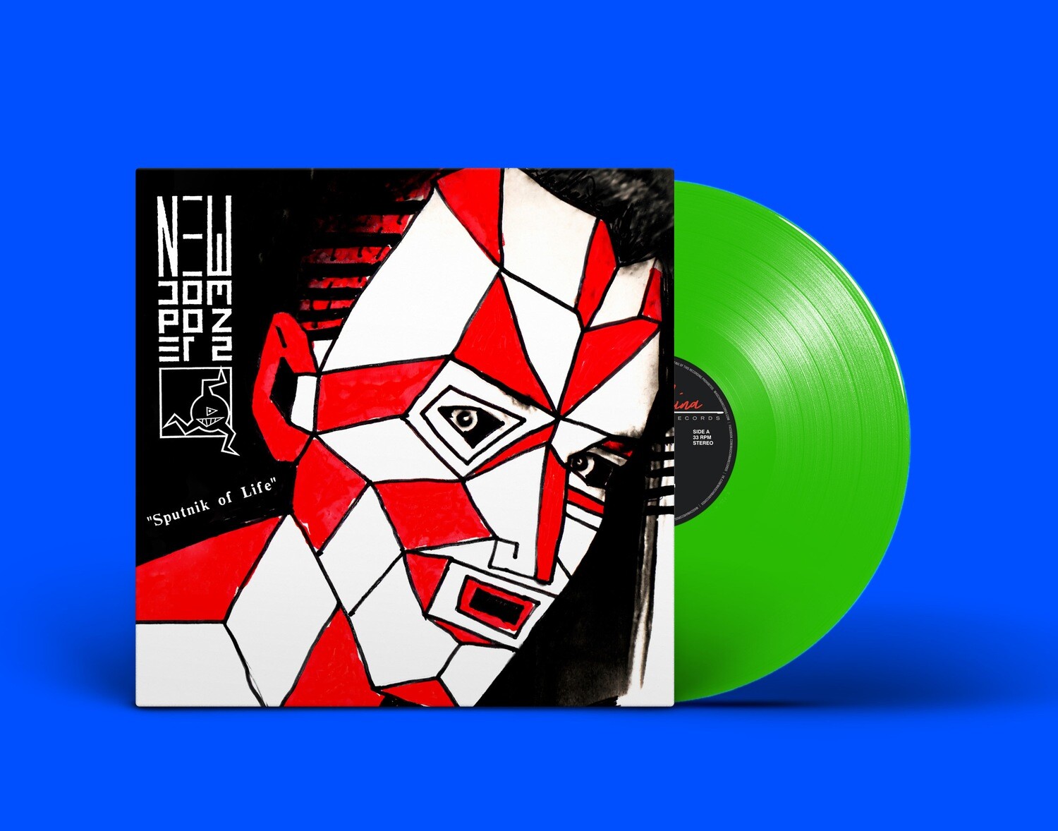 EP": New Composers / Новые Композиторы — «Sputnik Of Life EP» (1990/2022) [Green Vinyl]