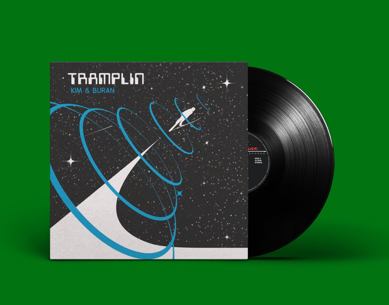 LP: KIM & BURAN — «Tramplin» (2022) [Black Vinyl]
