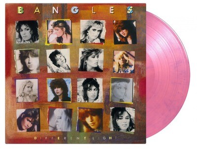 LP: Bangles — «Different Light» (1985/2022) [Pink & Purple Marbled Vinyl]