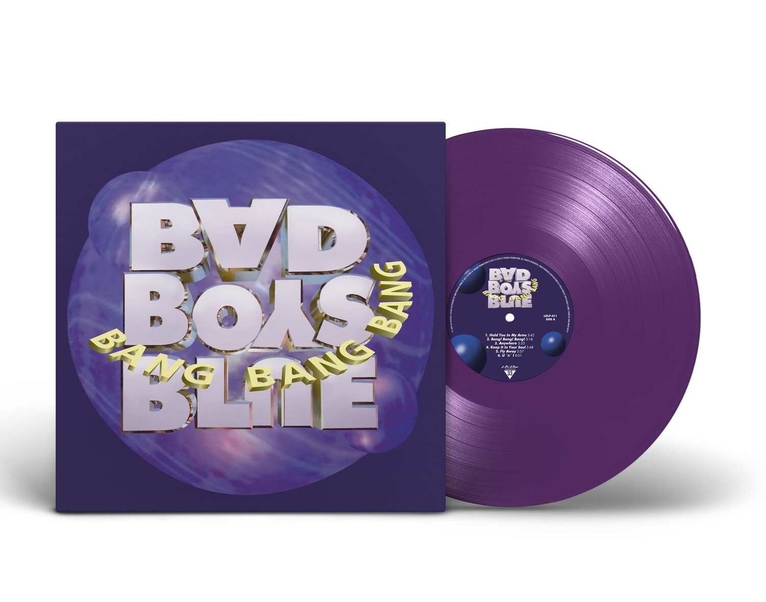 LP: Bad Boys Blue — «Bang! Bang! Bang!» (1996/2022) [Limited Purple Vinyl]