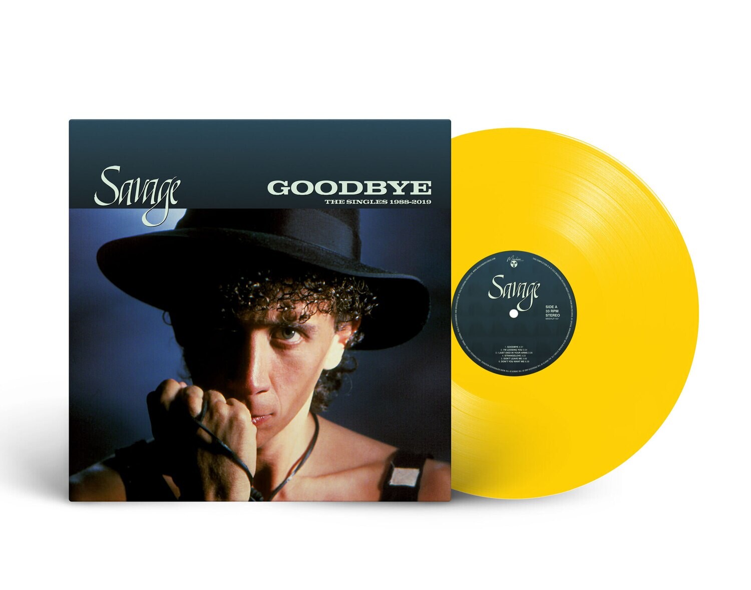LP: Savage — «Goodbye: The Singles 1988-2019» (2022) [Yellow Vinyl]