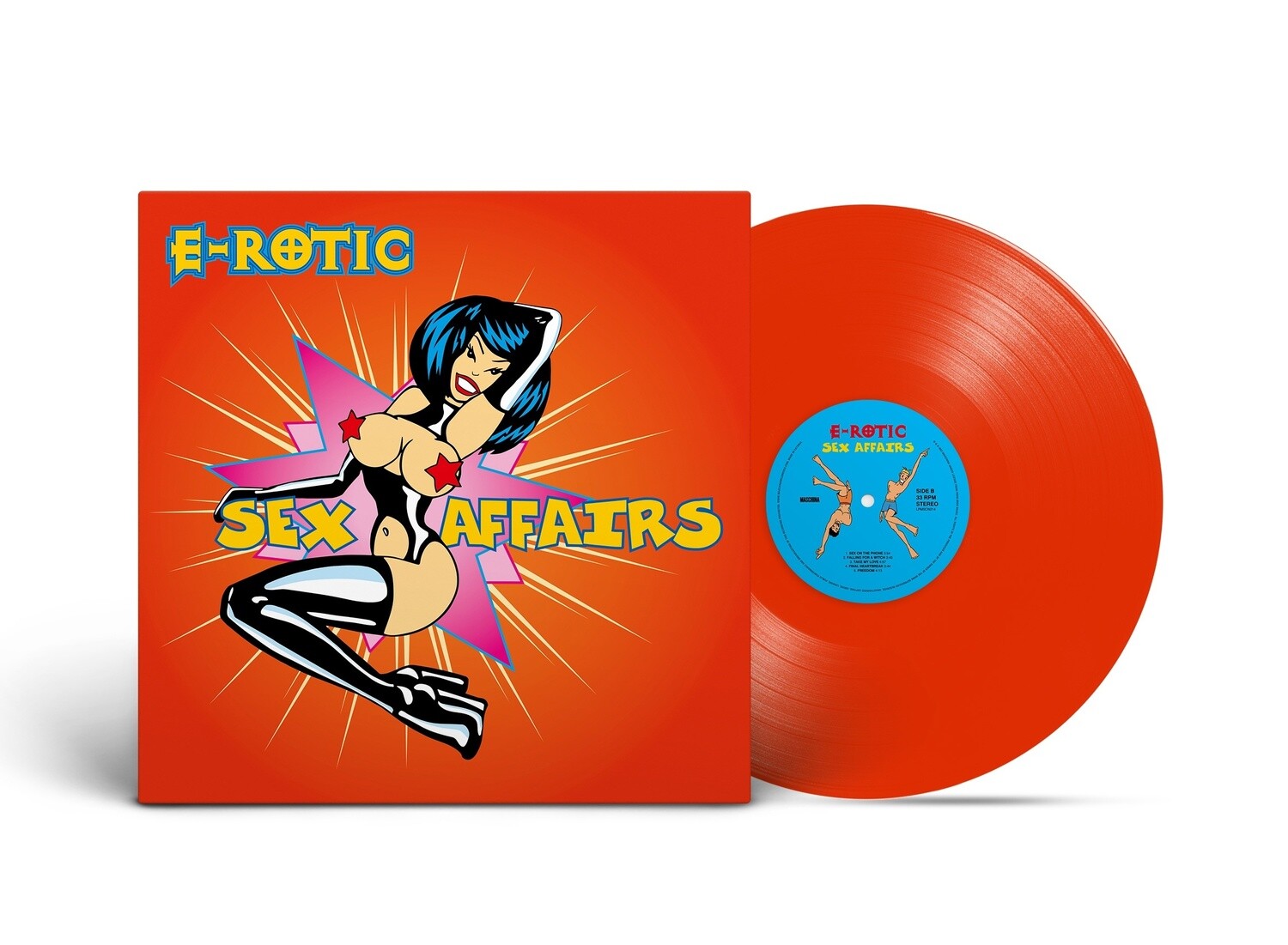 [ПРЕДЗАКАЗ] LP: E-Rotic — «Sex Affairs» (1995/2023) [Limited Orange Vinyl]
