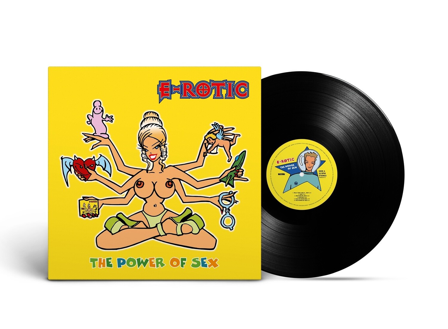 [ПРЕДЗАКАЗ] LP: E-Rotic — «The Power Of Sex» (1996/2023) [Black Vinyl]