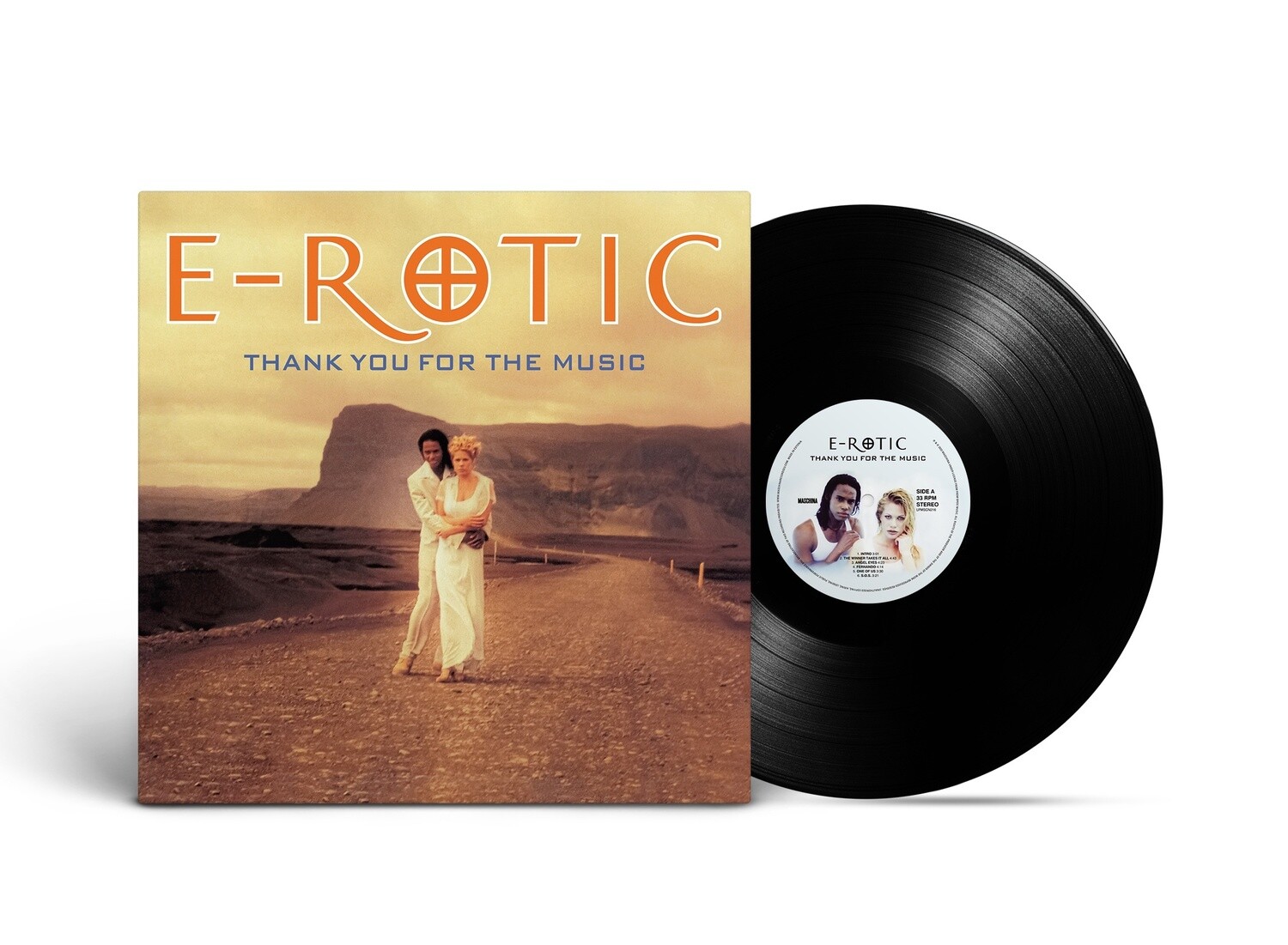 [ПРЕДЗАКАЗ] LP: E-Rotic — «Thank You For The Music» (1997/2023) [Black Vinyl]