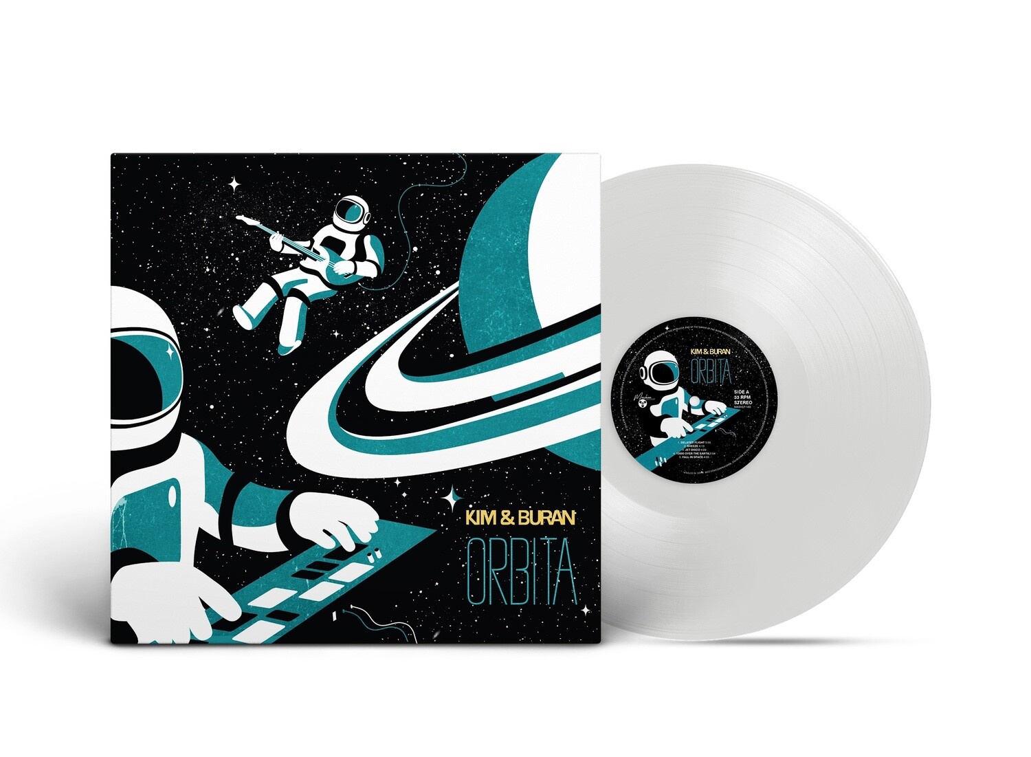 LP: KIM & BURAN — «Orbita» (2016/2023) [Limited White Vinyl]