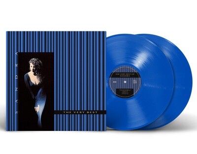 LP: Sandra — «The Very Best Of Sandra» (2023) [2LP Blue Moon Collector Edition Vinyl]
