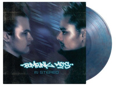 LP: Bomfunk MC's — «In Stereo» (1995/2023) [2LP Limited Translucent Red & Blue Marbled Vinyl]