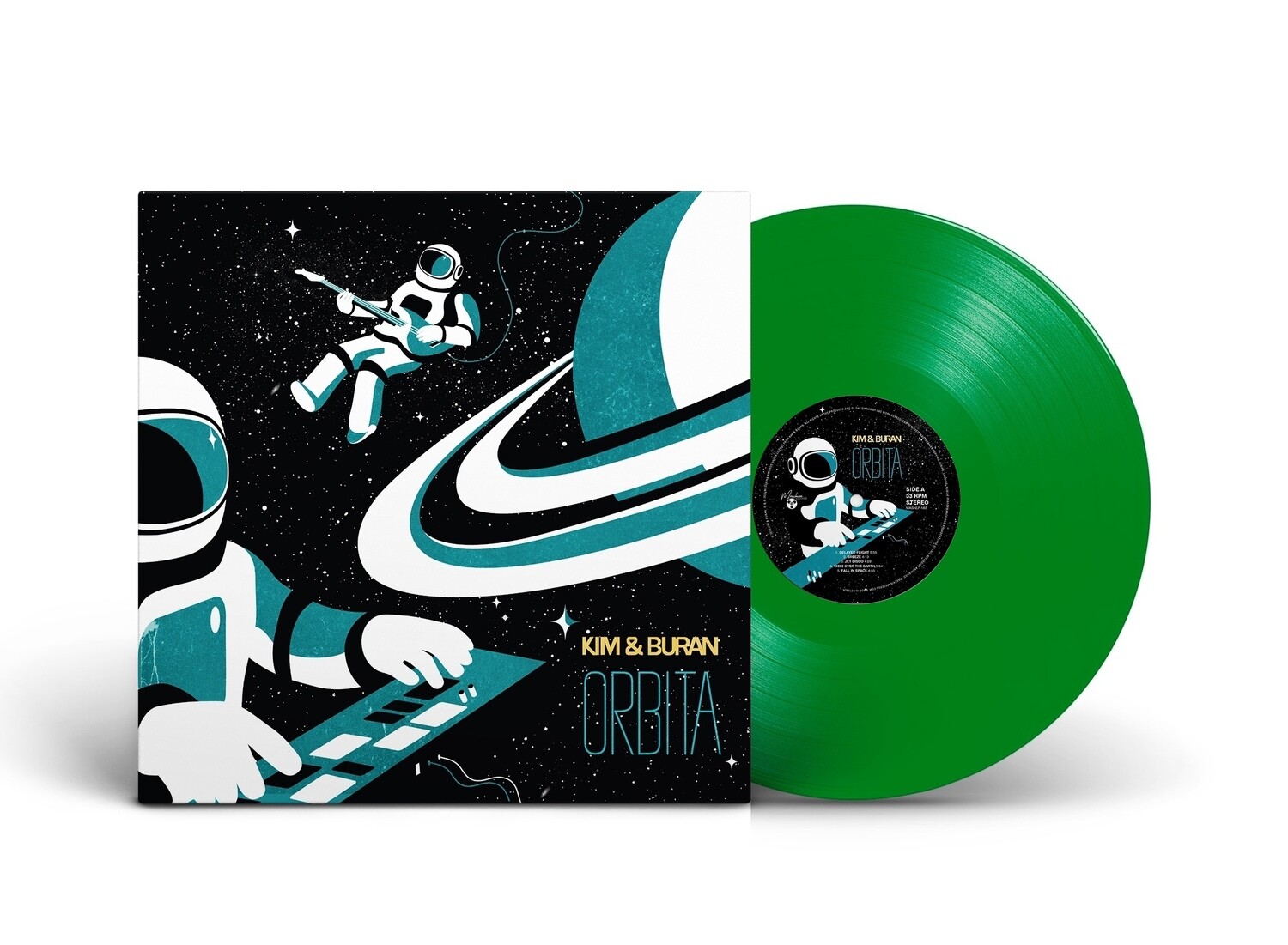 LP: KIM & BURAN — «Orbita» (2016/2023) [Limited Green Vinyl]