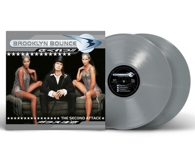 [PREORDER] LP: Brooklyn Bounce — «The Second Attack» (1997/2023) [2LP Limited Silver Vinyl]