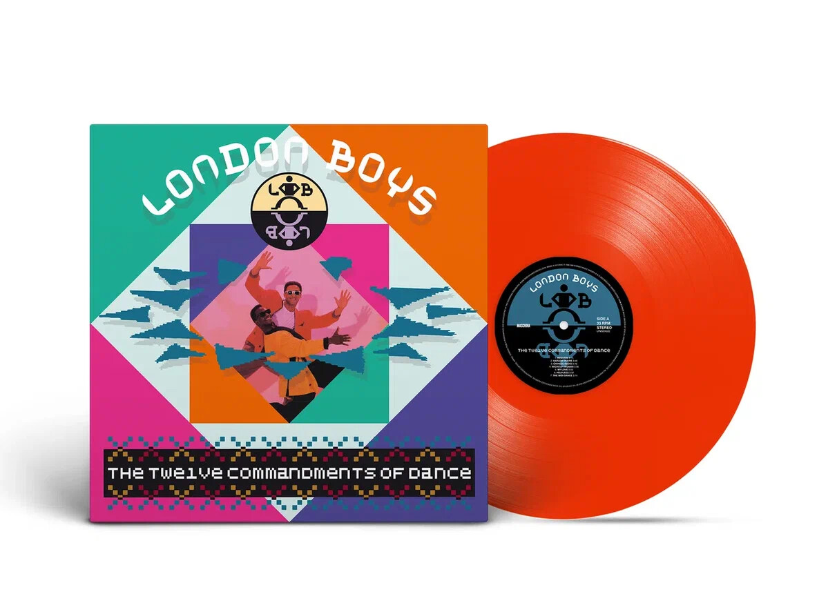 LP: London Boys — «The Twelve Commandments Of Dance» (1989/2023) [Orange Vinyl]