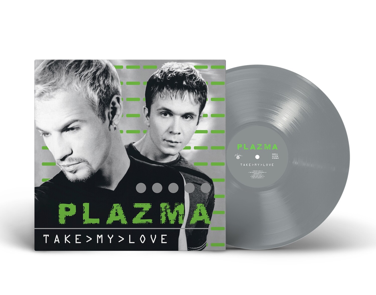 LP: Plazma — «Take My Love» (2000/2024) [Limited Silver Vinyl]