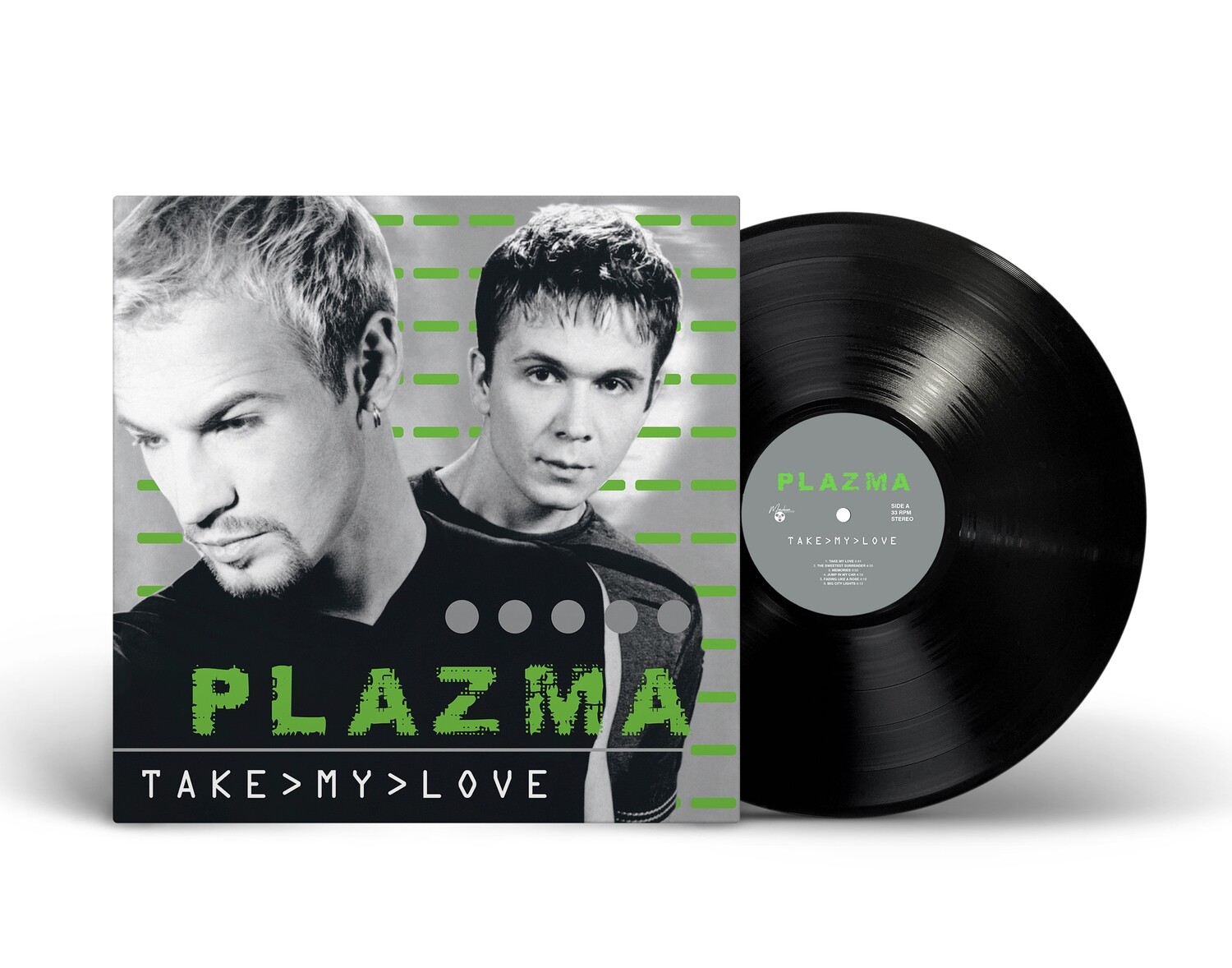 LP: Plazma — «Take My Love» (2000/2024) [Black Vinyl]