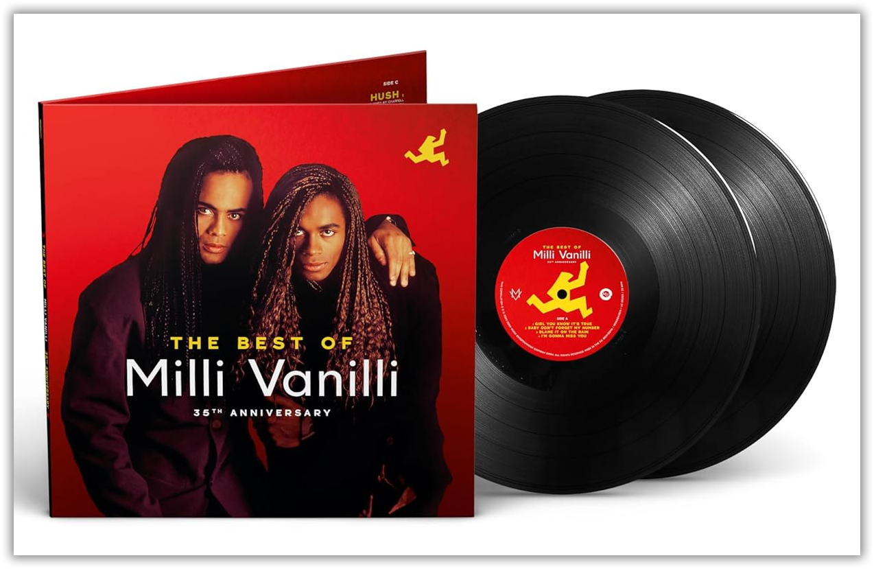 LP: Milli Vanilli — «The Best Of Milli Vanilli (35th Anniversary)» (2023) [2LP Black Vinyl]