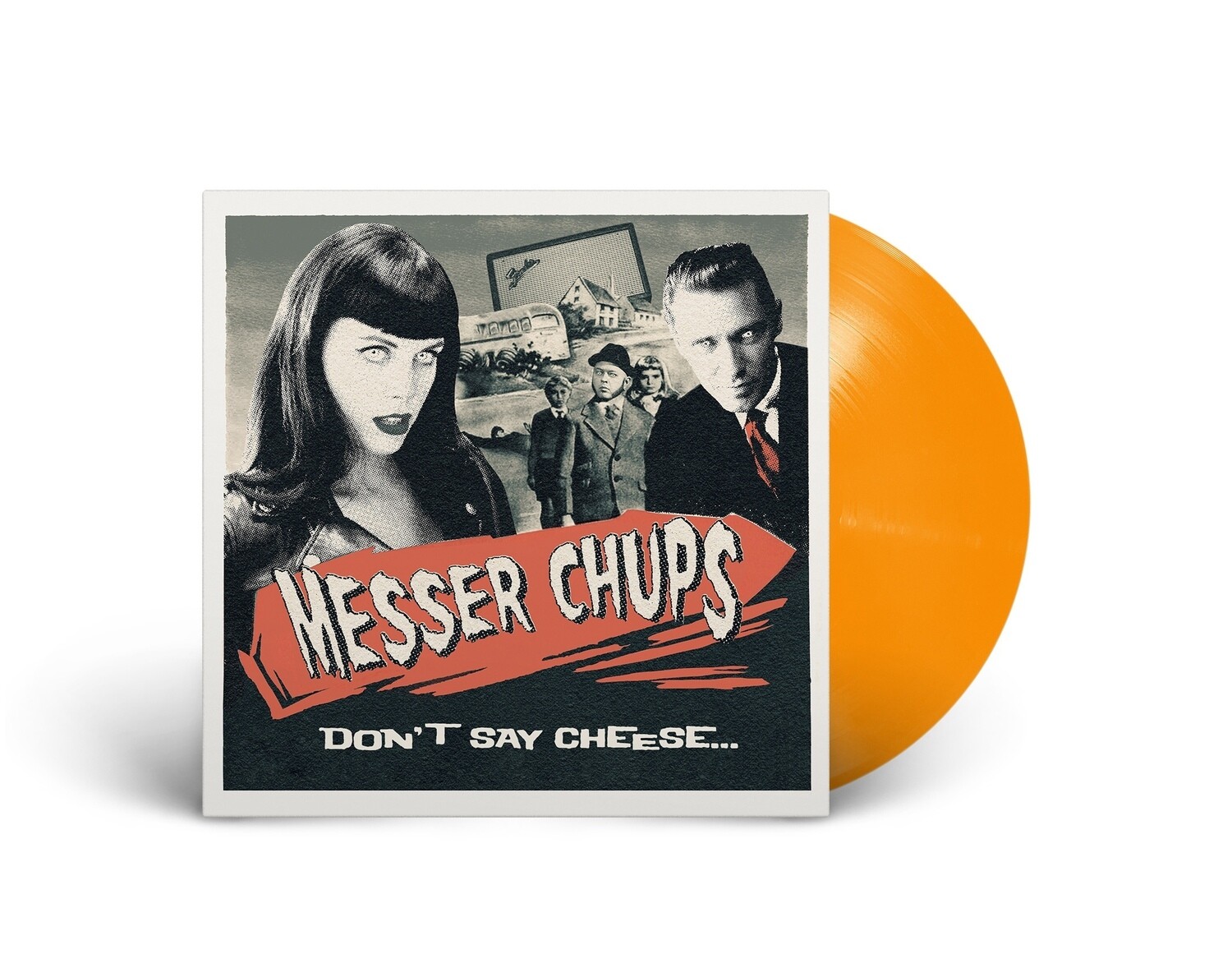 LP: Messer Chups — «Don&#39;t Say Cheese» (2020/2024) [Limited Orange Vinyl]