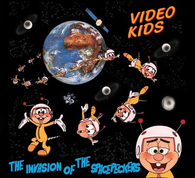 CD: Video Kids — «The Invasion Of The Spacepeckers» (1984/2024) [2CD Expanded Edition]