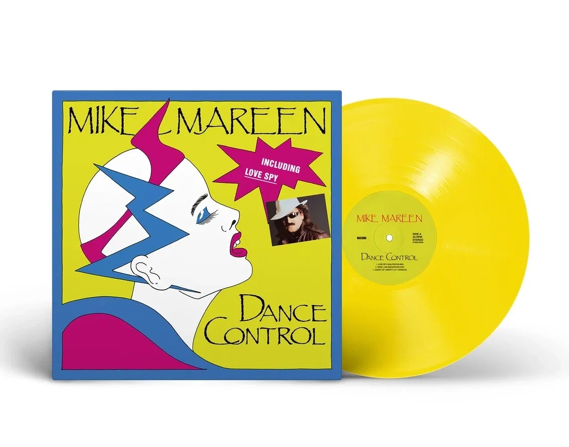 LP: Mike Mareen — «Dance Control» (1985/2024) [Limited Yellow Vinyl]