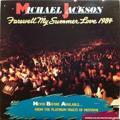 LP: Michael Jackson — «Farewell My Summer Love 1984» (1984) [Black Vinyl]