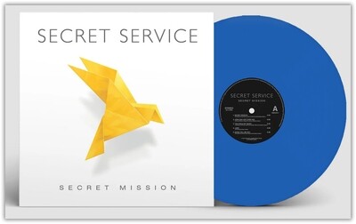 LP: Secret Service — «Secret Mission» (2023) [Limited Blue Vinyl]